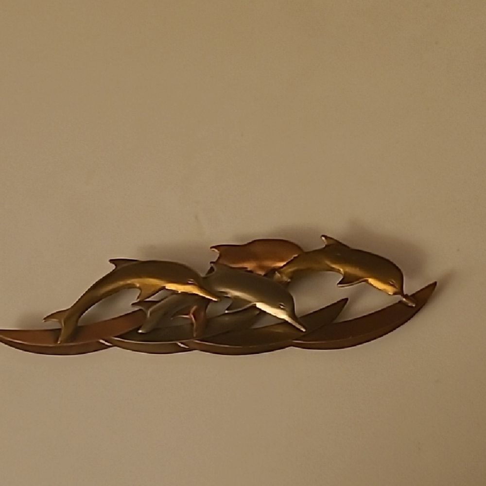 Elegant Dolphin Pin